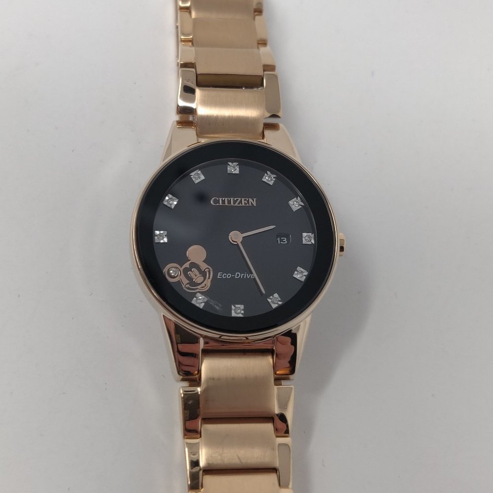 Citizen Mickey Mouse Women's Diamond Accent Watch